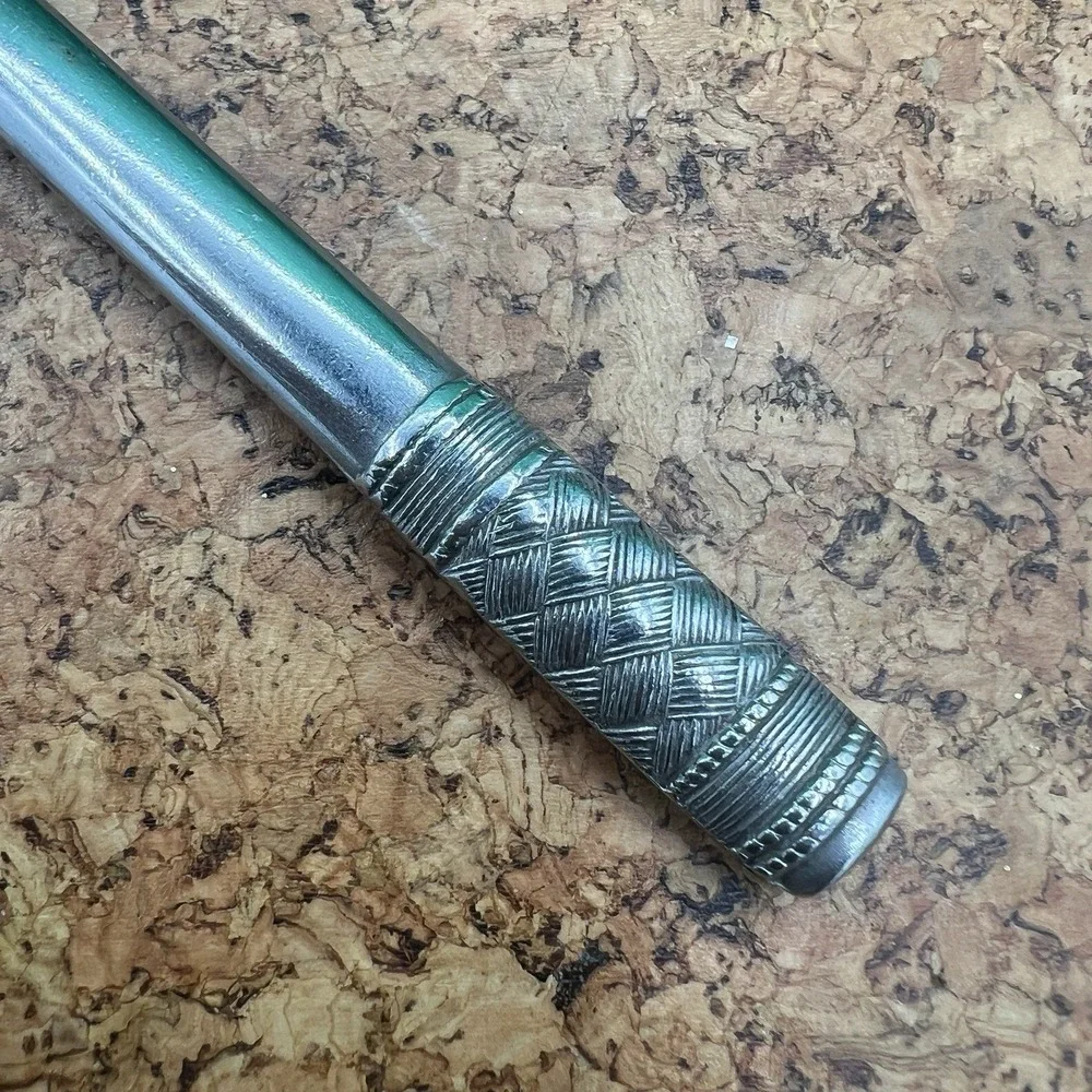 National TRACERY Stainless‎ NS Japan Basket Weave Silverware knife Flatware